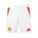 アディダス 24-25 マンチェスターユナイテッドFC ホーム レプリカショーツ メンズ・レディース サッカー レプリカパンツ adidas KLZ09-IU1...