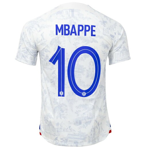 【スピード出荷】ナイキ 2022 フランス代表 #10 エムバペ アウェイ レプリカユニフォーム メンズ・レディース サッカー レプリカシャツ NIKE DN0688-100 【スピード出荷】ナイキ 2022 フランス代表 #10 エムバペ アウェイ レプリカユニフォーム メンズ・レディース サッカー レプリカシャツ NIKE DN0688-100