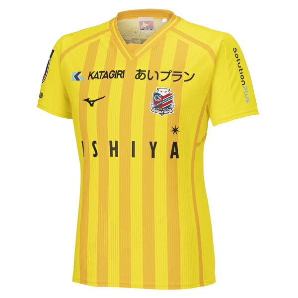 ミズノ 2024 北海道コンサドーレ札幌 GK ホーム オーセンティックユニフォーム 半袖 メンズ・レディース サッカーシャツ mizuno P2JABY102...
