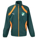 プーマ 2025 コートジボワール代表 プレマッチ ウーブンジャケット メンズ・レディース サッカー トレーニングウェア puma 777220-04