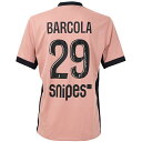 【スピード出荷】ナイキ 24-25 PSG パリサンジェルマン #29 バルコラ 3rdレプリカユニフォーム【裾スポンサー付き】メンズ・レディース サッカー レプリカシャツ 半袖 NIKE FQ2024-686