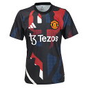 アディダス 24-25 マンチェスターユナイテッドFC プレマッチ ジャージー メンズ・レディース サッカー トレーニングシャツ 半袖 adidas KVI80...