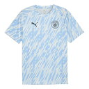 プーマ 25-26 MCFC マンチェスターシティ プレマッチ SS シャツ メンズ・レディース サッカー トレーニングシャツ 半袖 puma 782167-1...