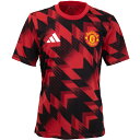 アディダス 25-26 マンチェスターユナイテッド プレマッチジャージー メンズ・レディース サッカー トレーニングシャツ 半袖 adidas KQB21-JP...