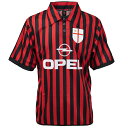 ACミラン 99-00 ホーム 100周年モデル レトロシャツ メンズ・レディース サッカー シャツ 半袖 MILAN00H-CENT(4)