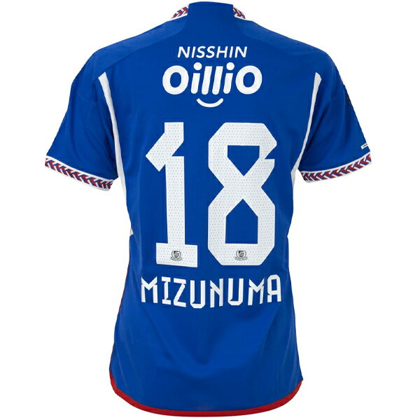 【スピード出荷】アディダス 2024 横浜F・マリノス #18 水沼宏太 1stユニフォーム メンズ・レディース サッカー ホームユニフォーム 半袖 adidas MPI02-IR4441