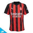プーマ 25-26 ACM ACミラン JR ホームレプリカユニフォーム ジュニア用 サッカー レプリカシャツ 半袖 puma 779965-01