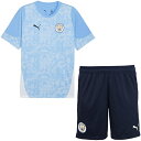 プーマ 25-26 MCFC マンチェスターシティ トレーニングシャツ&ショーツ メンズ・レディース サッカー プラクティス上下セット puma 781992-01/782005-15