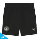 プーマ 25-26 MCFC マンチェスターシティ トレーニングショーツ Wポケット JR ジュニア用 サッカー プラクティスパンツ puma 782007-14