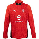 プーマ 25-26 ACM ACミラン TR 1/4 ジップトップ メンズ・レディース サッカー トレーニングトップ puma 782363-01