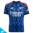 アディダス 25-26 キッズ アーセナルFC アウェイレプリカユニフォーム ジュニア用 サッカー レプリカシャツ 半袖 adidas KSJ67-JI9550