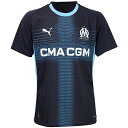プーマ 25-26 OM オリンピック マルセイユ アウェイレプリカユニフォーム メンズ・レディース サッカー レプリカシャツ puma 779844-02