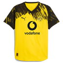 プーマ 25-26 BVB ドルトムント ホームオーセンティックユニフォーム メンズ・レディース サッカーシャツ 半袖 puma 780087-01