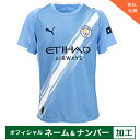 【納期2か月程度】プーマ 25-26 MCFC マンチェスターシティ【WSL仕様】オフィシャルマーク付き ホームレプリカユニフォーム メンズ・レディース サッカ...