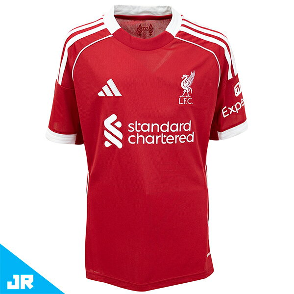アディダス 25-26 キッズ リバプールFC ホームレプリカ ユニフォーム ジュニア用 サッカー レプリカシ..
