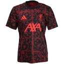 アディダス 25-26 リバプールFC プレマッチ ジャージー メンズ・レディース サッカー トレーニングシャツ 半袖 adidas KKS46-JV9013