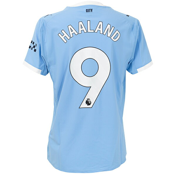 【スピード出荷】プーマ 25-26 マンチェスターシティ #9 ハーランド ホーム オーセンティックユニフォーム メンズ・レディース サッカーシャツ 半袖 pu...