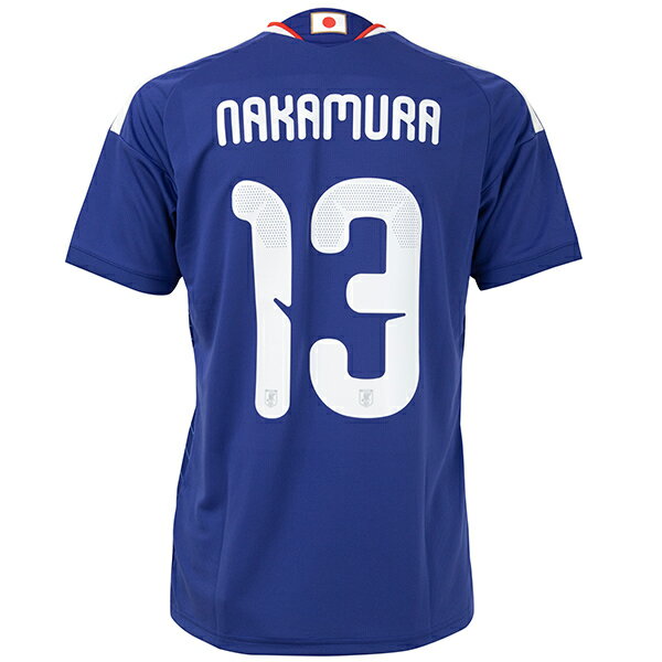 アディダス サッカー日本代表 2026 ホーム レプリカ ユニフォーム 半袖 #13 中村敬斗 メンズ・レディー..