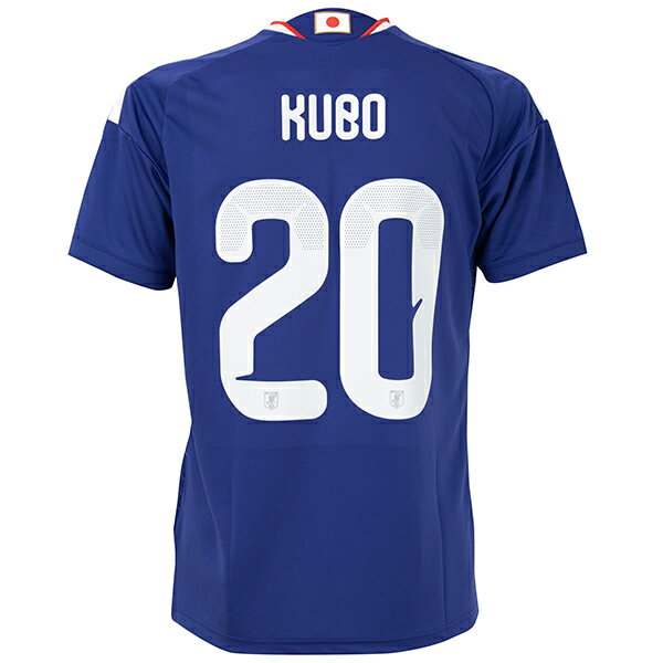 アディダス サッカー日本代表 2026 ホーム レプリカ ユニフォーム 半袖 #20 久保建英 メンズ・レディー..