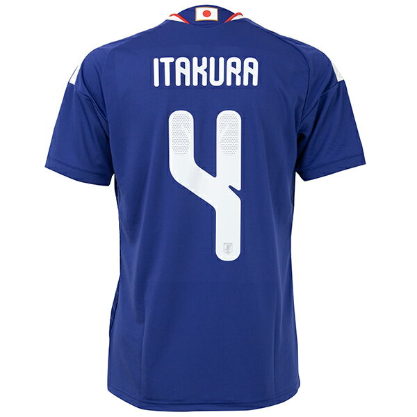 アディダス サッカー日本代表 2026 ホーム レプリカ ユニフォーム 半袖 #4 板倉滉 メンズ・レディース ..