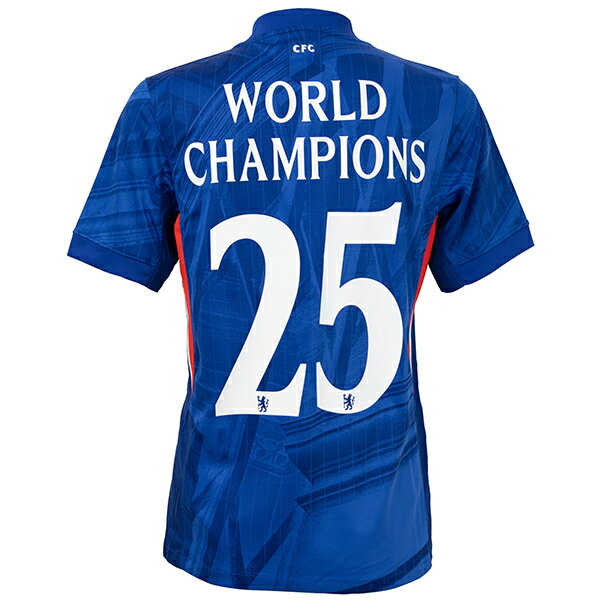 【スピード出荷】ナイキ 25-26 CFC チェルシー #25 WORLD CHAMPIONS 25 ホームレプリカユニフォーム メンズ・レディース サッカー ...