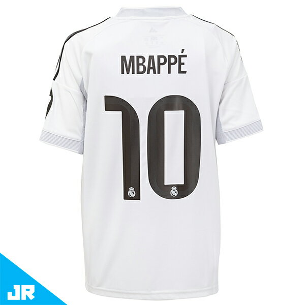 【スピード出荷】アディダス 25-26 キッズ レアル・マドリード #10 エムバペ ホーム レプリカユニフォーム ジュニア用 サッカー レプリカシャツ 半袖 ...