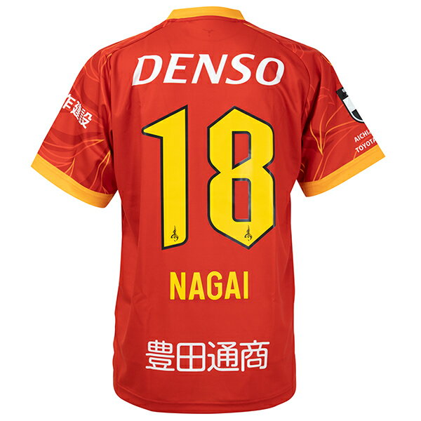 【スピード出荷】ミズノ 2025 名古屋グランパス #18 永井謙佑 1stレプリカユニフォーム メンズ・レディース サッカー レプリカシャツ mizuno P2JACY2041