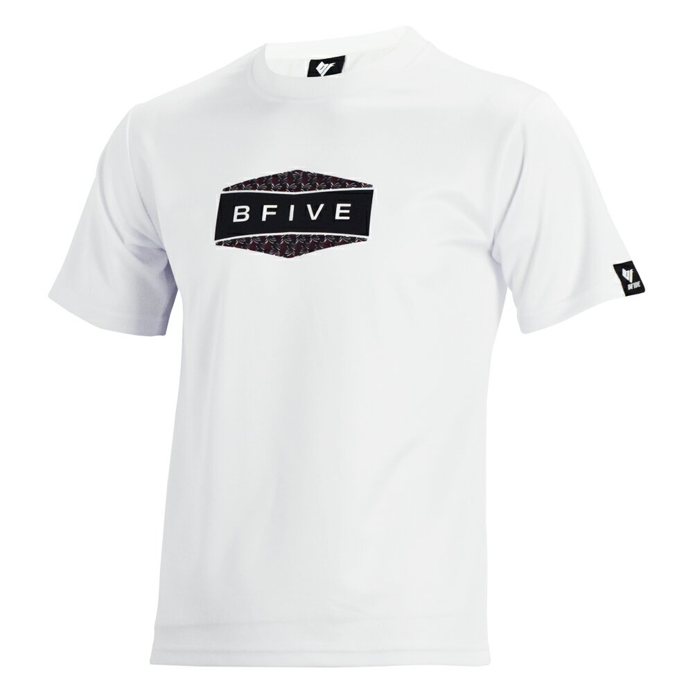 [ビーファイブ] BF-FIT-TEE-013 Fit Tシャツ ユニセックス ホワイト(レトロウェーブ) S-XO