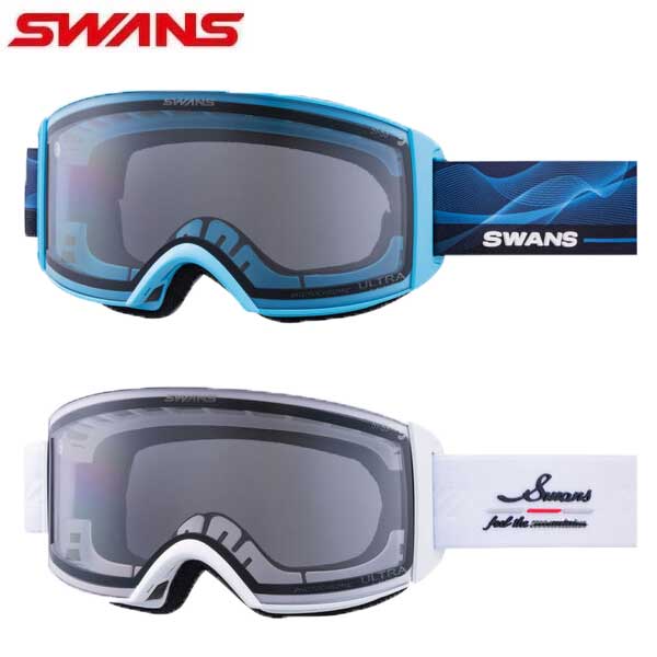 スワンズ スノー ゴーグル メガネ対応 日本製 ミラーコート フォトクロミックレンズ ラカン くもり止め RA-MDH-CU-LG SWANS 2025-26 ...