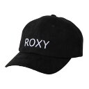 ROXY ロキシー キャップ 帽子 レディース BACK TO BACK スウェード調 6パネル キャップ RCP214331-BLK