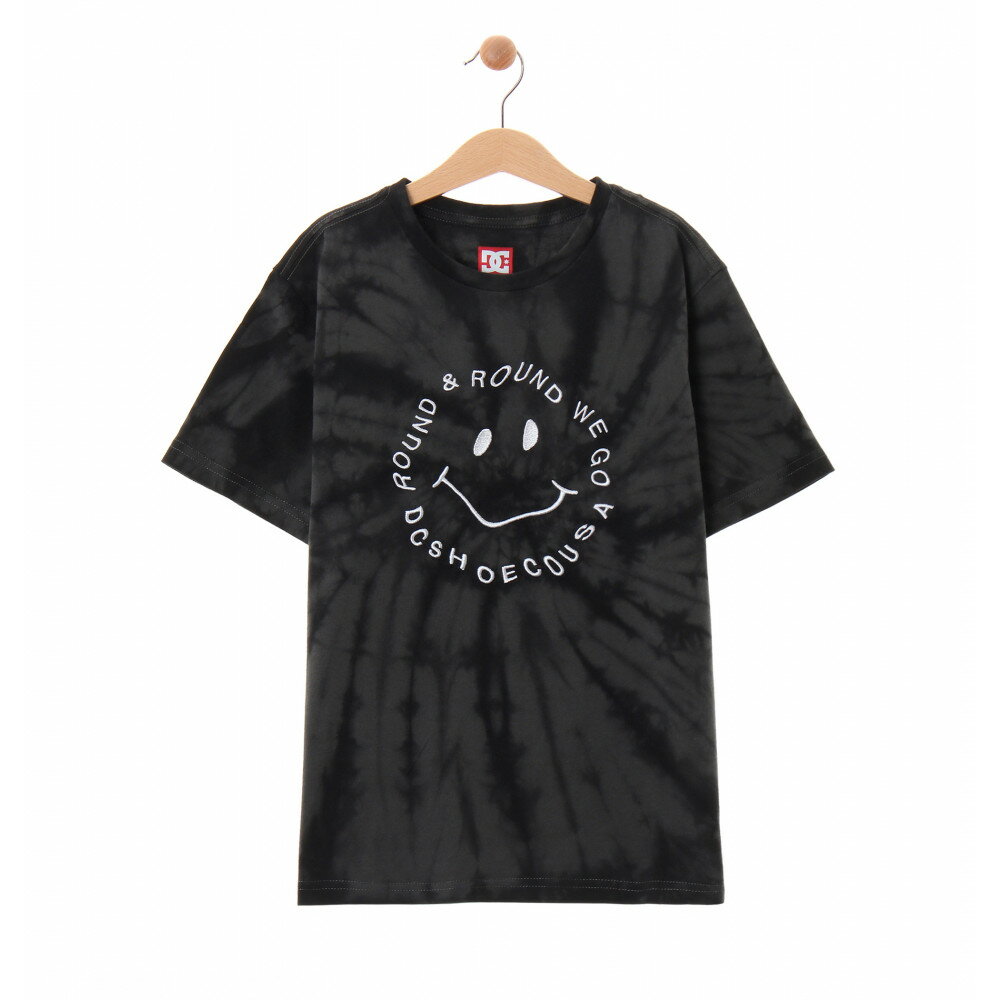 DC SHOES DCシューズ キッズ Tシャツ 半袖 タイダイ YST212516-BKT