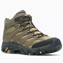 メレル モアブ 3 シンセティック ミッド ゴアテックス メンズ トレッキングシューズ カンガルー/コヨーテ 25.0-28.0cm M500255