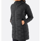 Rab ラブ レディース キュビット ストレッチ ダウンパーカー Cubit Stretch Down Parka Wmns QDB41-Ebony