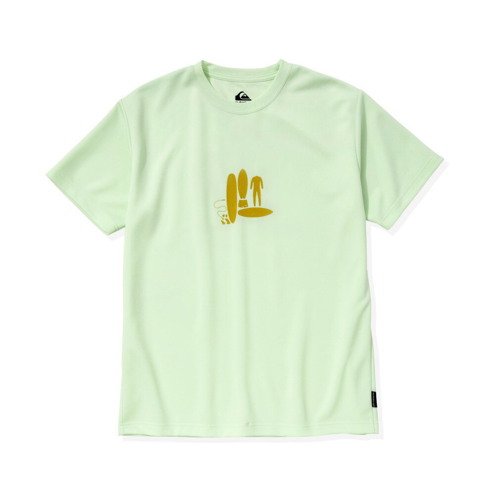 クイックシルバー ラッシュガード 半袖 メンズ ラッシュTシャツ PB SEA PLAY SS QLY231004-GRN