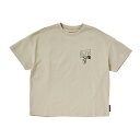 DC SHOES DCシューズ キッズ Tシャツ 半袖 バックプリント 22 KD GRAPHIC C SS YST221526-BEG