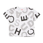 DC SHOES DCシューズ キッズ Tシャツ 半袖 ロゴ 22 KD ALLOVER SS YST222509-WHT