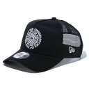 NEW ERA ニューエラ メッシュキャップ 9FORTY A-Frame トラッカー Circle OOTTF ブラック 14109741