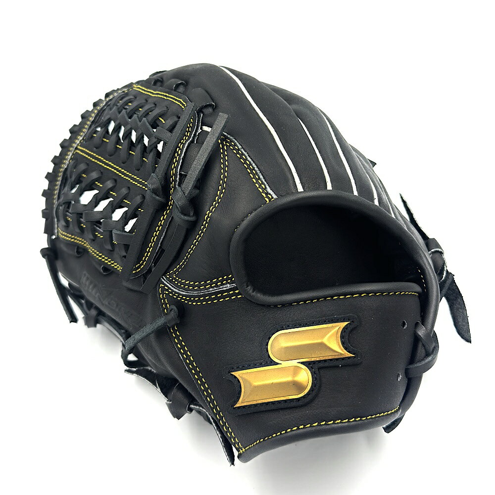 エスエスケイ 一般軟式グローブ オールラウンド用 ウインドリーム 左投げ 軟式野球 ブラック WNG15024-90-R