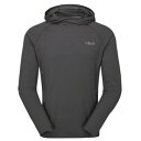 Rab ラブ ソニックフーディー メンズ 長袖 フード付き ベースレイヤー Sonic Hoody Graphene QBL70-Graphene