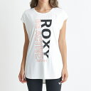 ROXY ロキシー ノースリーブ トップス レディース 水陸両用 速乾 UVカット Tシャツ JOLLY RST241533-WHT