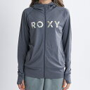 ROXY ロキシー ラッシュガード ラッシュパーカー レディース SIMPLY BOTANICAL LOGO PARKA RLY241027-CHA(4)