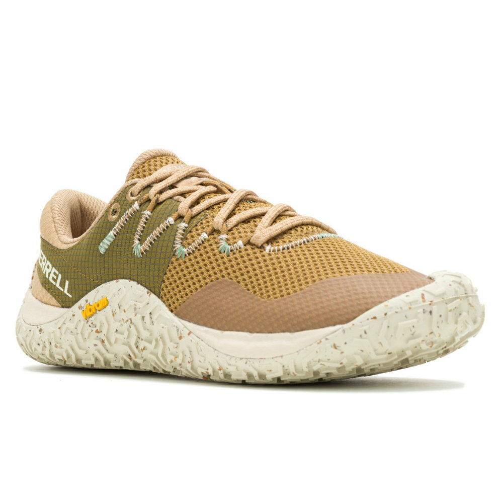 メレル トレイル グローブ 7 レディース ベアフットシューズ トレーニングシューズ タン 23.0-25.0cm W068320