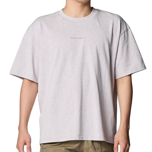 アンダーアーマー 半袖 Tシャツ メンズ UAヘビーウエイト ウォッシュド ショートスリーブ Tシャツ グレー 6001478-009 アンダーアーマー 半袖 Tシャツ メンズ UAヘビーウエイト ウォッシュド ショートスリーブ Tシャツ グレー 6001478-009