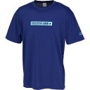 コンバース プリントTシャツ 半袖 メンズ 吸汗速乾 シンプルロゴ C.ネイビー CB251357-2800