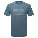 Rab ラブ シンクリノ リッジ ティー メンズ オリオンブルー Tシャツ 半袖 QFG36-ORB