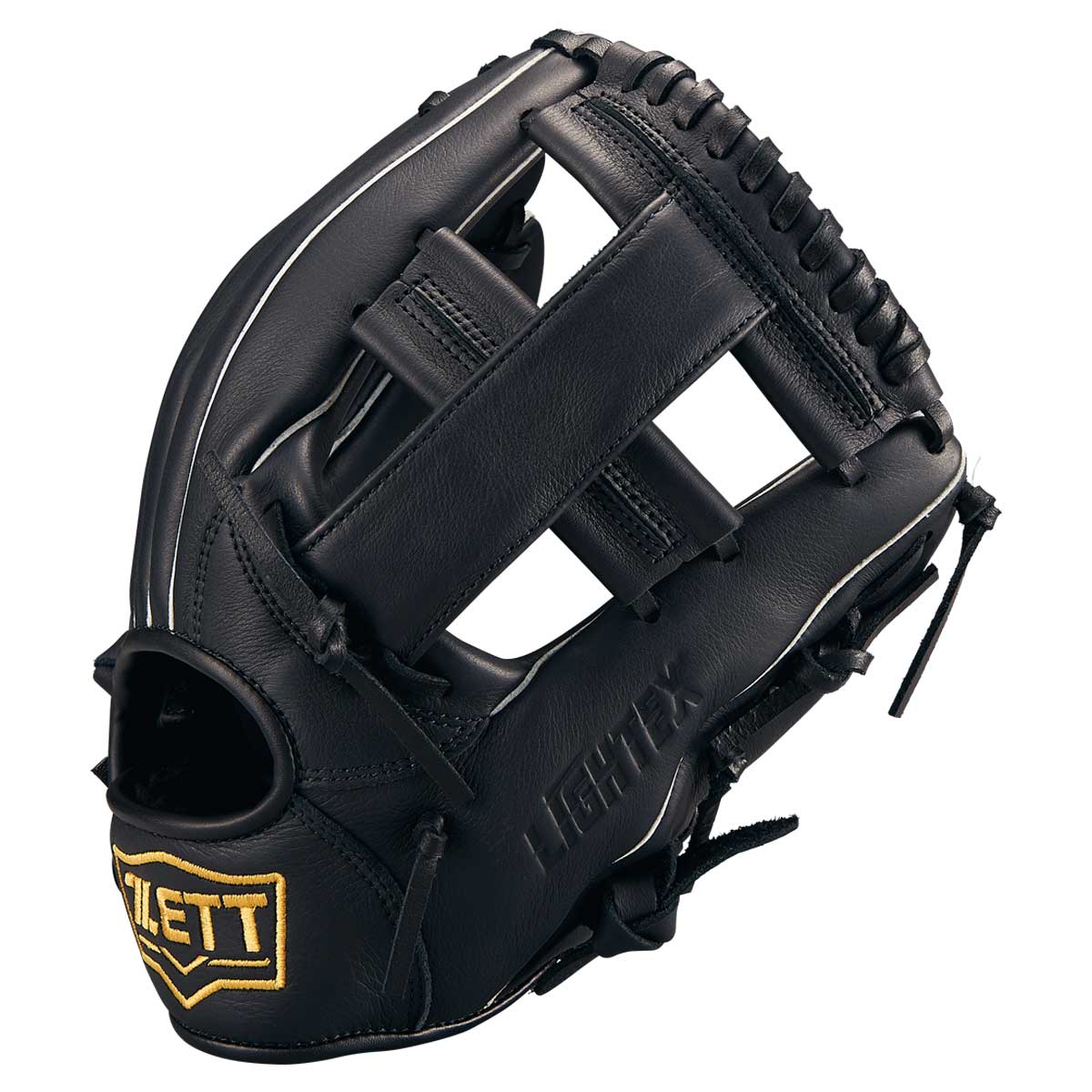 ゼット 軟式 ソフト兼用グラブ ライテックス オールラウンド用 右投げ ブラック 一般軟式野球グローブ BSGB3920L-1900-LH