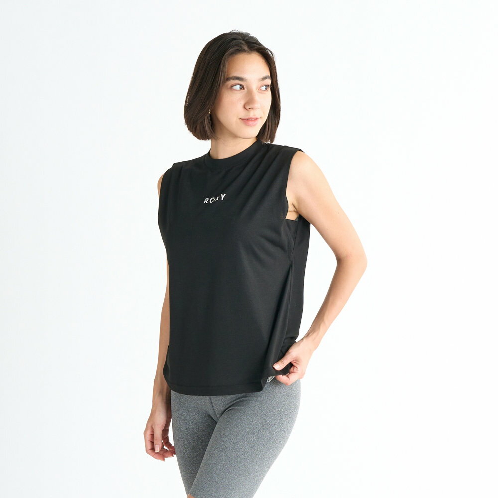 ロキシー ノースリーブ トップス レディース ブラック Roxy SWAY IN THE MORNING RST252555-BLK