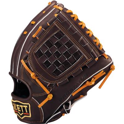 ゼット 一般軟式グラブ プロステイタス 源田選手タイプ 二塁手・遊撃手用 右投げ 軟式野球グローブ ブラウン/オークブラウン BRGB30561G-3736-LH
