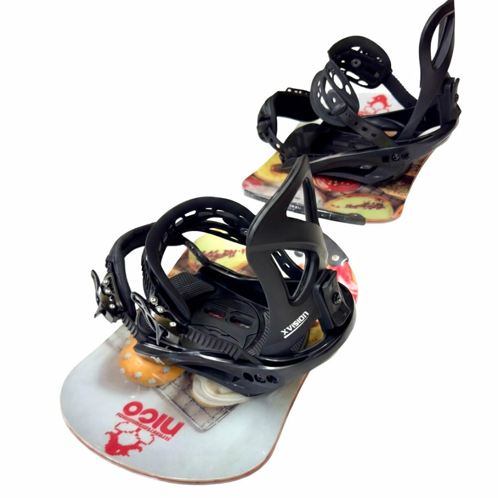 nico セパレートスノーボード ビンディングセット DONUT オールラウンドモデル ニコ スノーボード 板