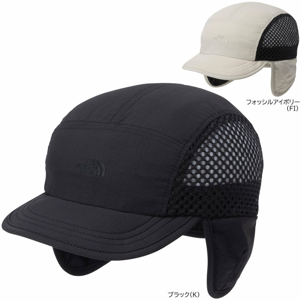 耳当て付き、冬用ランニングキャップ　 2025秋冬 ノースフェイス フリーランイヤーフラップキャップ ランニングキャップ ユニセックス NN42516 THE NORTH FACE 国内正規品